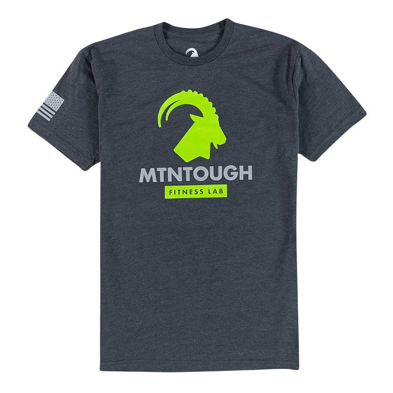 MTNTOUGH Soft Charcoal T-Shirt | For Tough Mountain Athletes