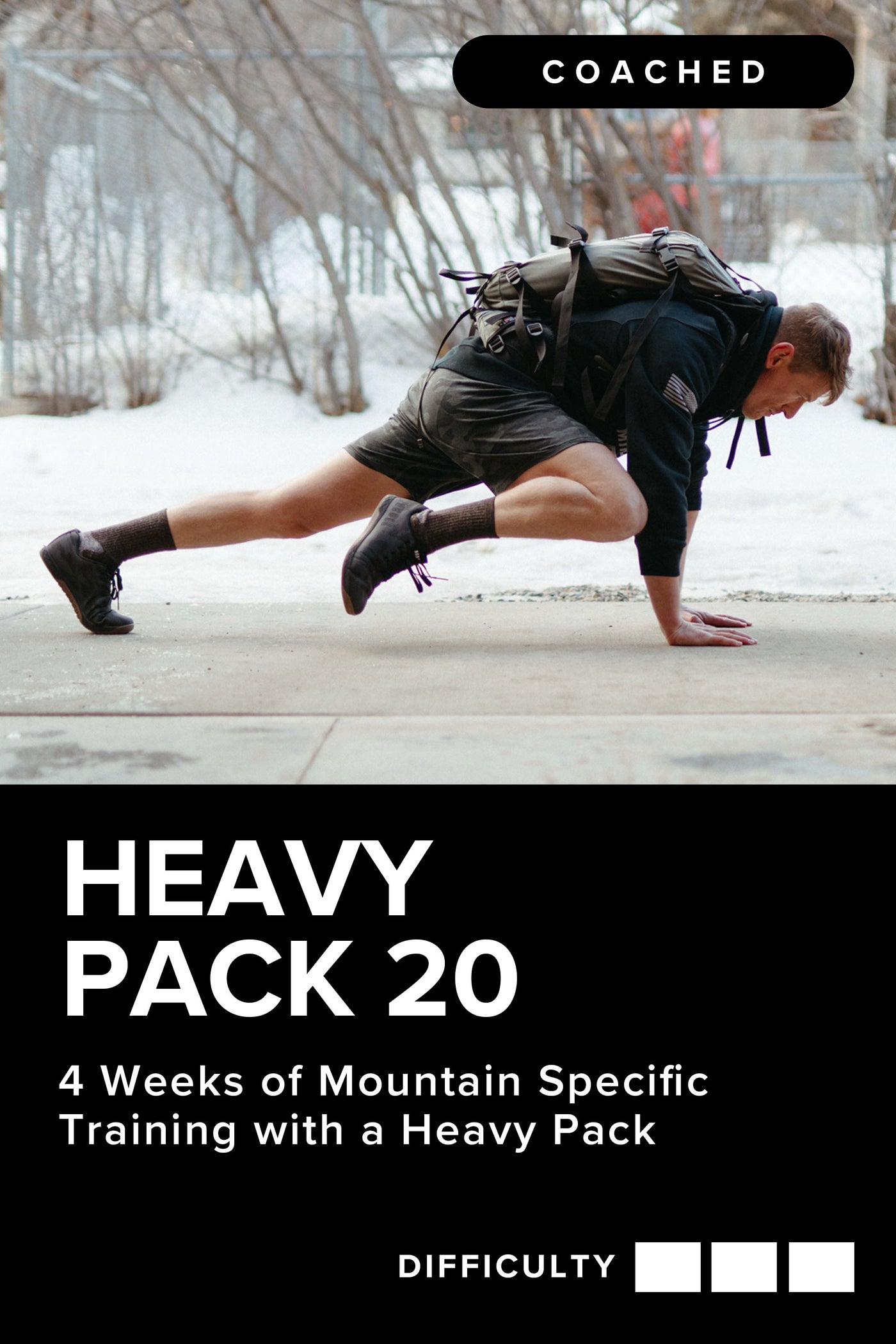 HEAVY PACK 20 PROGRAM