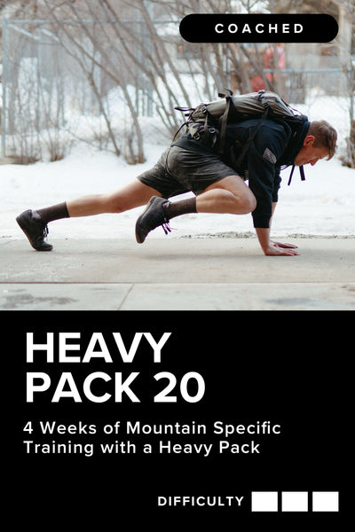HEAVY PACK 20 PROGRAM