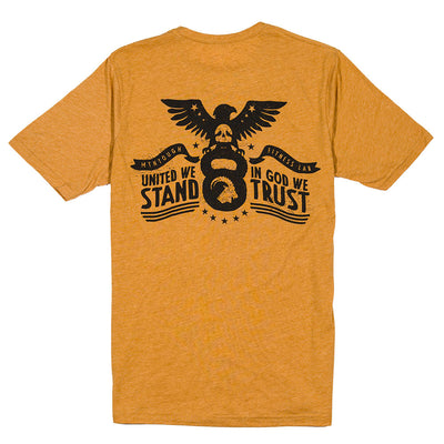 MTNTOUGH United We Stand T-Shirt - Antique Gold