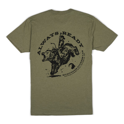 MTNTOUGH Always Ready Bear Riding Shirt - Light Olive