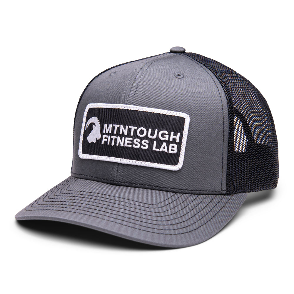 MTNTOUGH Banner Patch Trucker - Grey/Black