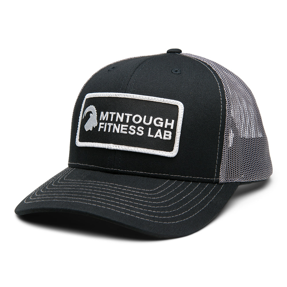 MTNTOUGH Banner Patch Trucker - Black/Grey