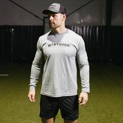 MTNTOUGH Always Ready Long Sleeve Shirt - Dk. Heather Grey