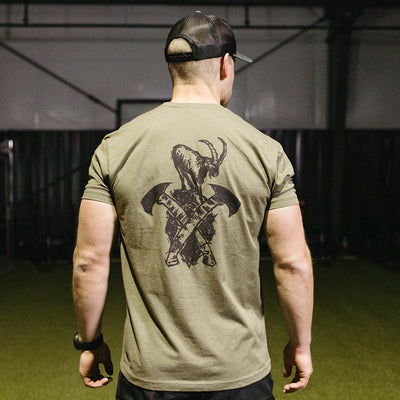 MTNTOUGH Ibex Hatchets Shirt - Military Green