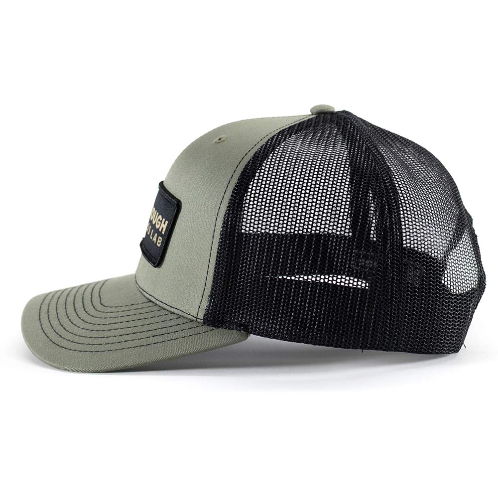 MTNTOUGH Banner Patch Trucker - Heather Loden/Black