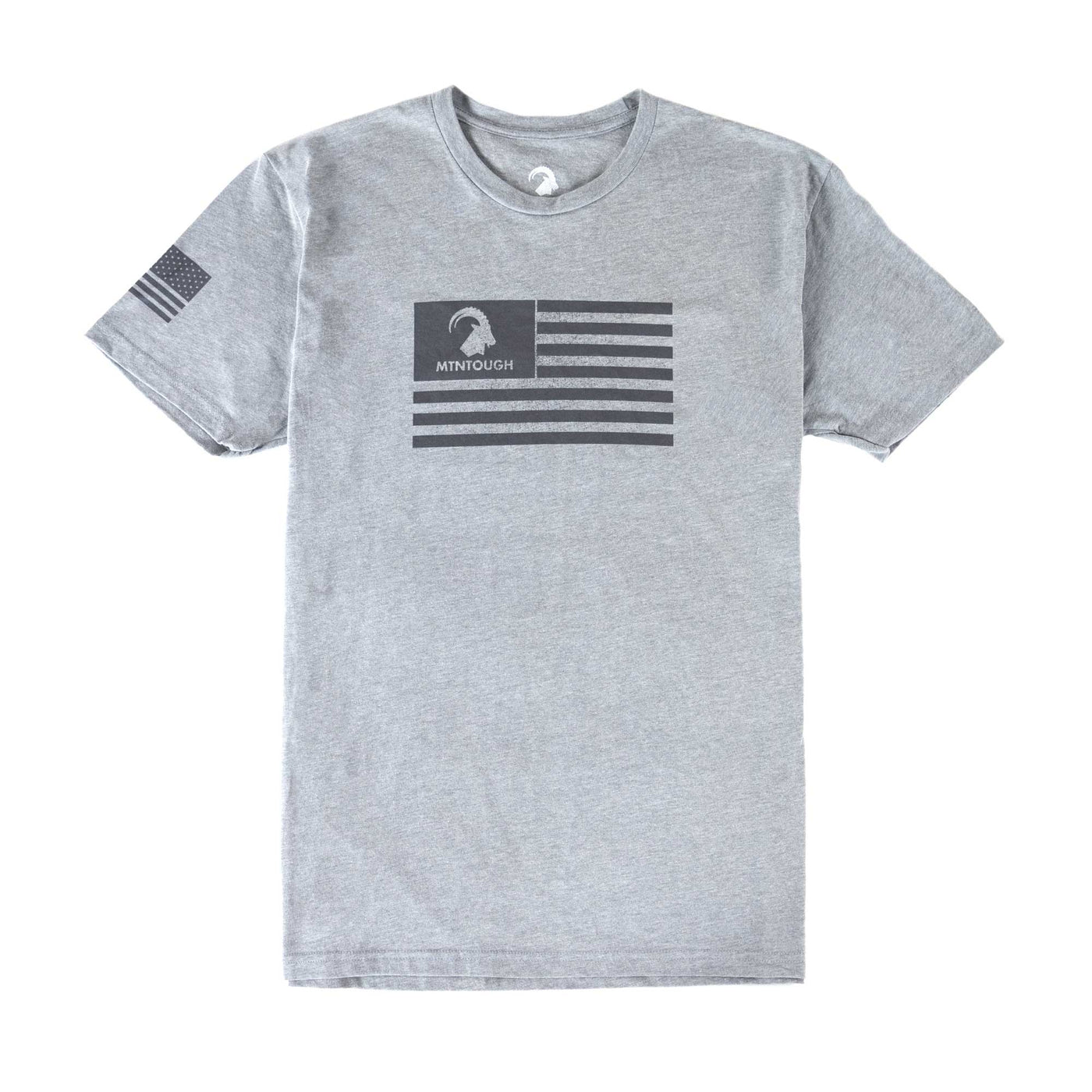 MTNTOUGH American T-Shirt Heather Grey