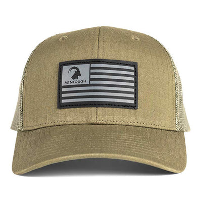 MTNTOUGH  Ibex Flag Tactical Trucker - Army Olive