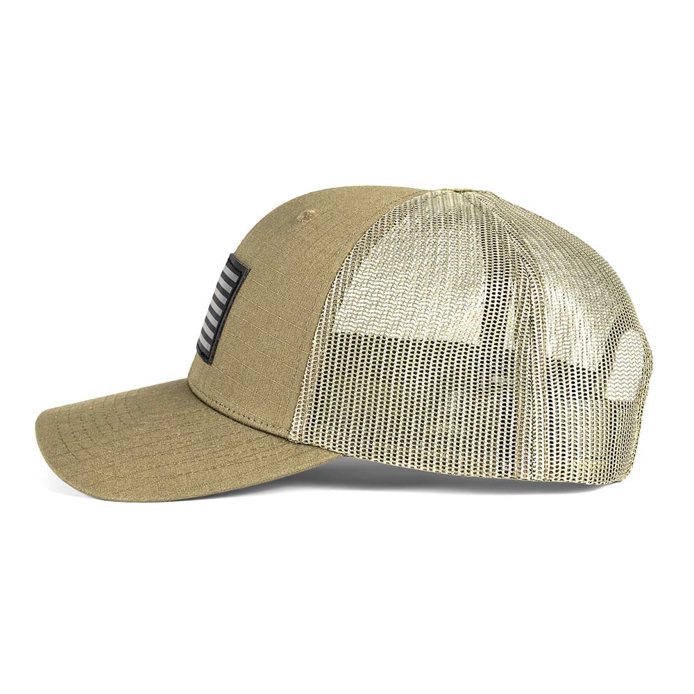 MTNTOUGH  Ibex Flag Tactical Trucker - Army Olive