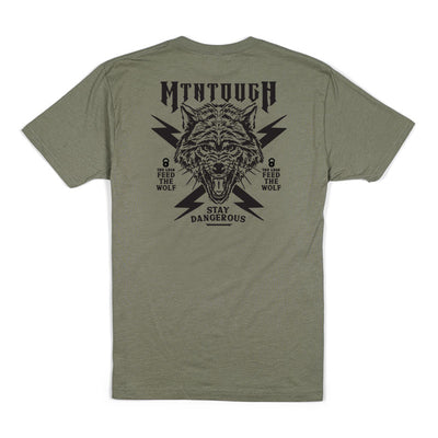 Mad Wolf T-Shirt - Warm Grey – MTNTOUGH