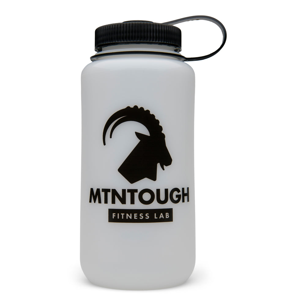 MTNTOUGH 32oz Wide Mouth Nalgene - Clear