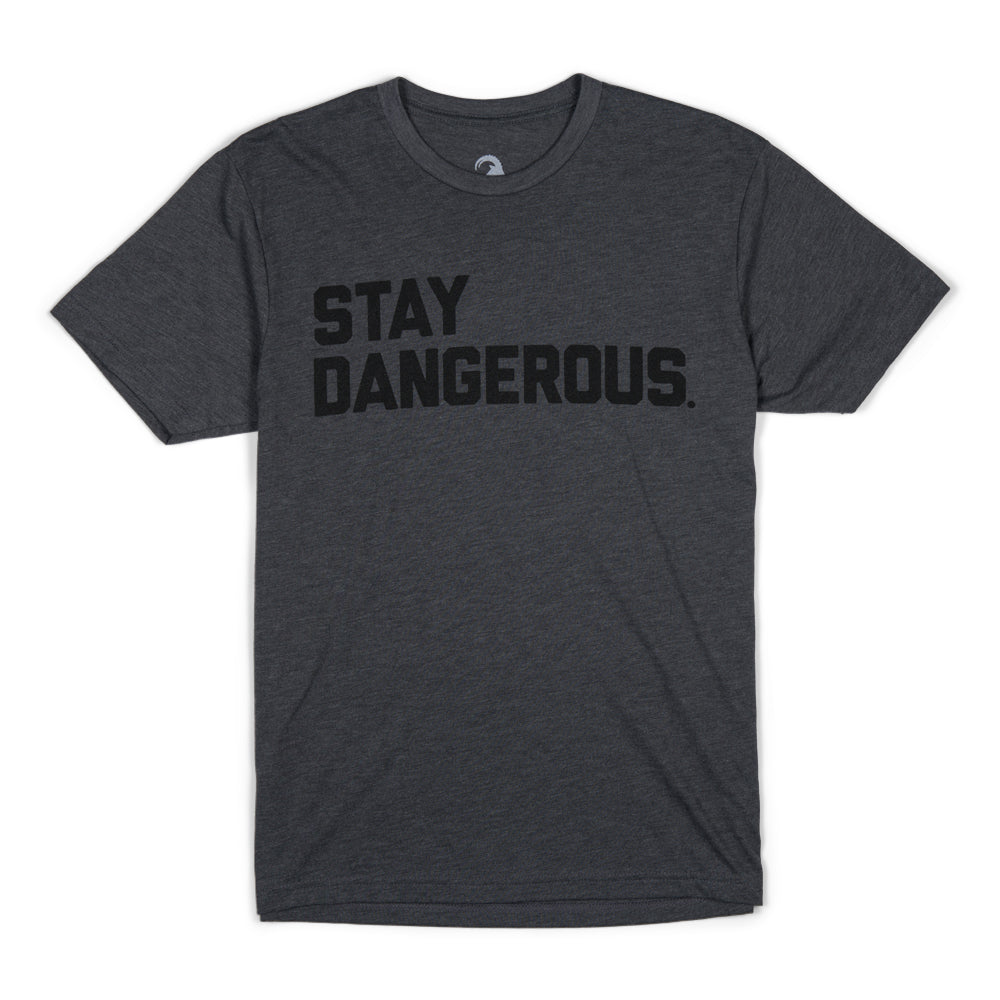 MTNTOUGH Original Stay Dangerous Shirt - Vintage Heavy Metal