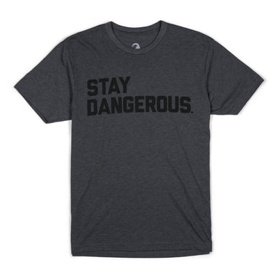 MTNTOUGH Original Stay Dangerous Shirt - Vintage Heavy Metal