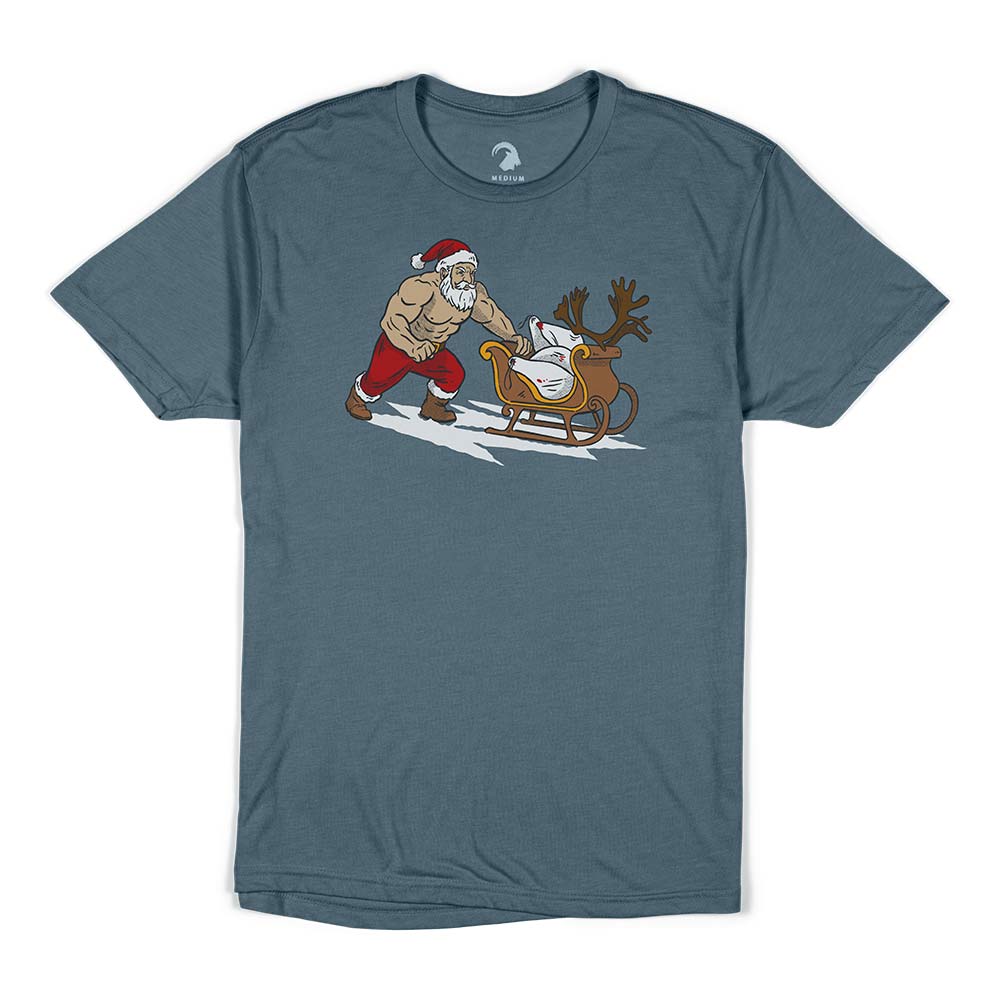 Sled Push Santa T