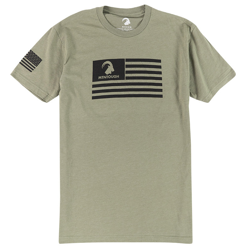 MTNTOUGH American T-Shirt Light Olive
